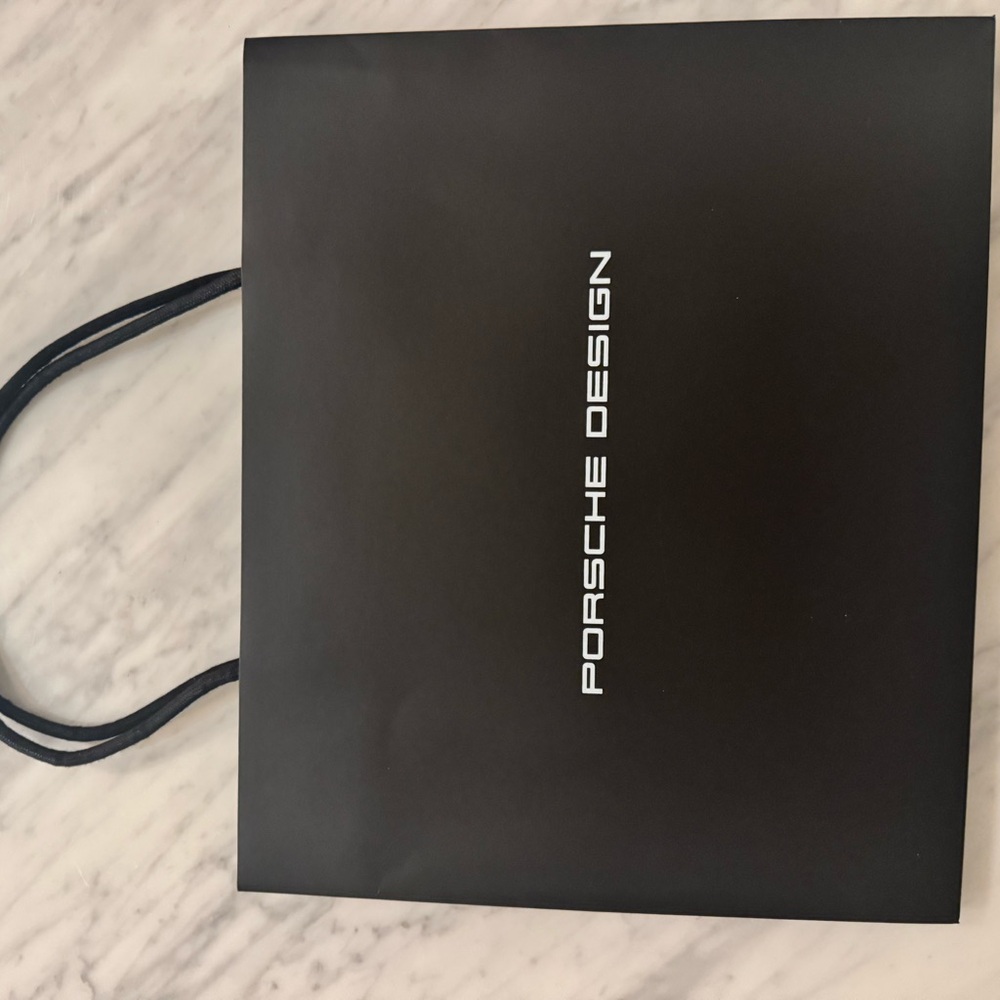 Porsche Design shopping paper Bag